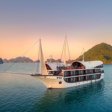 ホテル Sena Cruises - Wonder On Lan Ha Bay ハロン エクステリア 写真